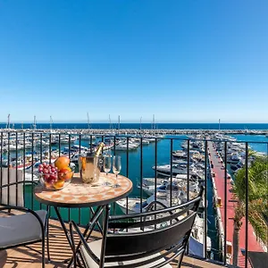 Apartment Puerto Banus First Line With Sea And Marina Views, Marbella